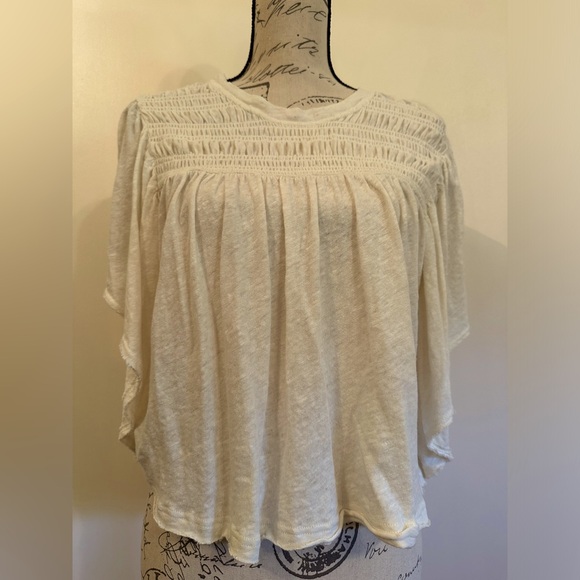 Free People Ruffle Up Top - Picture 1 of 8